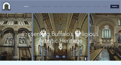 Desktop Screenshot of buffaloreligiousarts.org